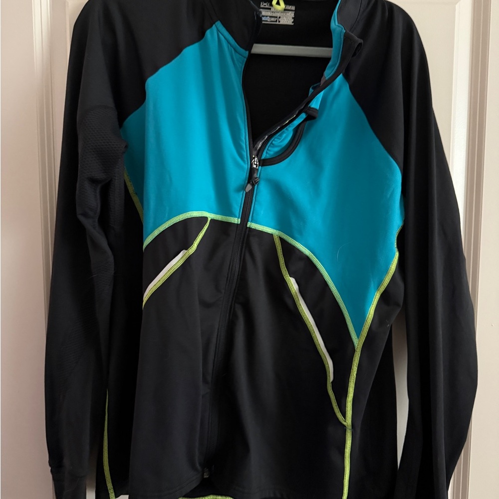 Under Armour Black and Neon Green Jacket